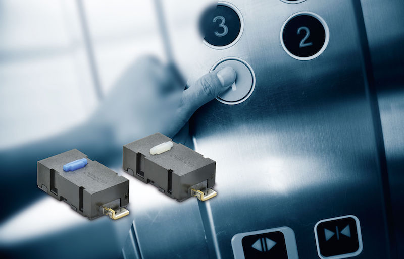 Omron's durable miniature switches can handle 5 million operations